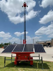 Solar Mobile Surveillance Trailer