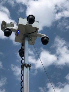 Mobile Solar Surveillance Trailer Camera System