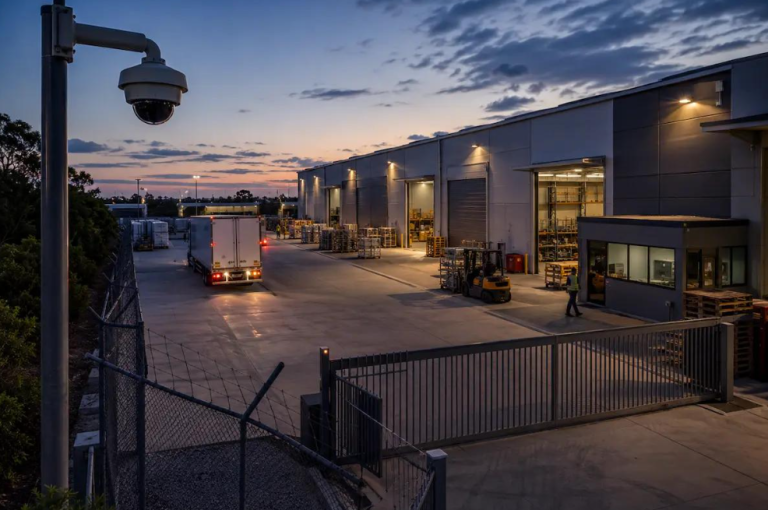 commercial property vandalism prevention using exterior security cameras after hours
